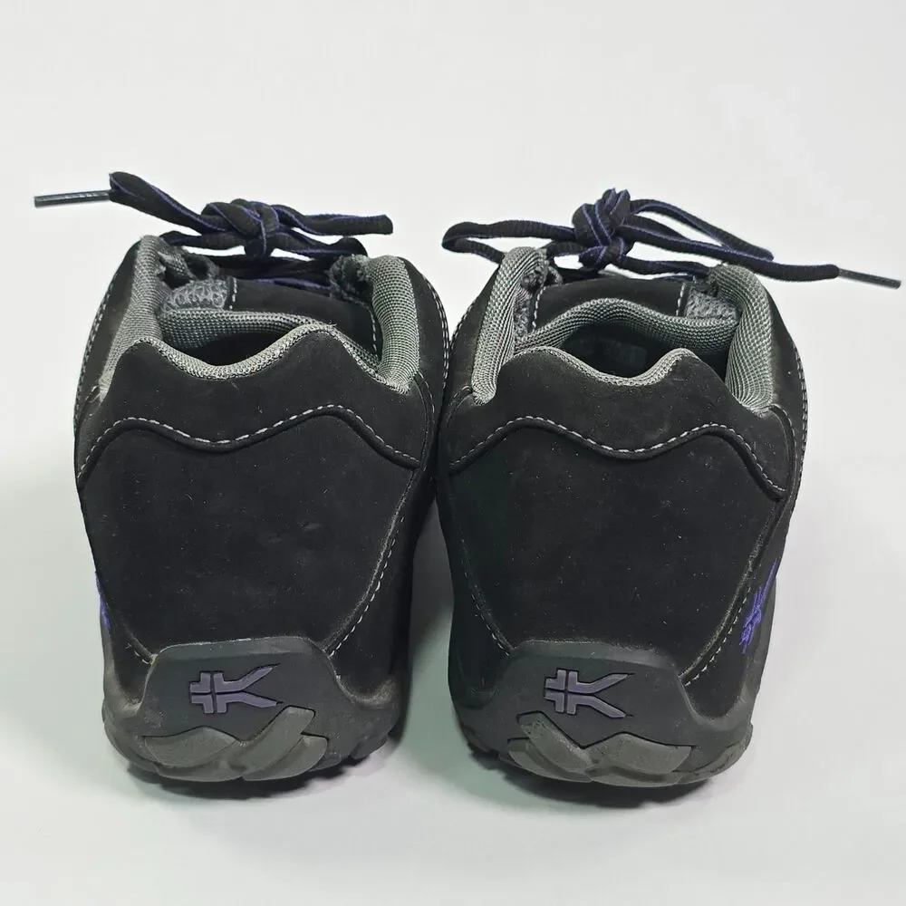 Kuru Chicane Hiking Trail Shoes Gray Black Silver 200625E Mesh Women's 10.5